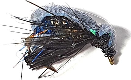 Stillwater Black Beetle Size 12 - 1 Dozen